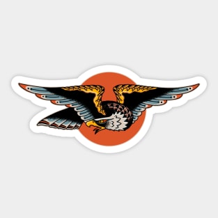 Traditional Eagle Tattoo Sticker